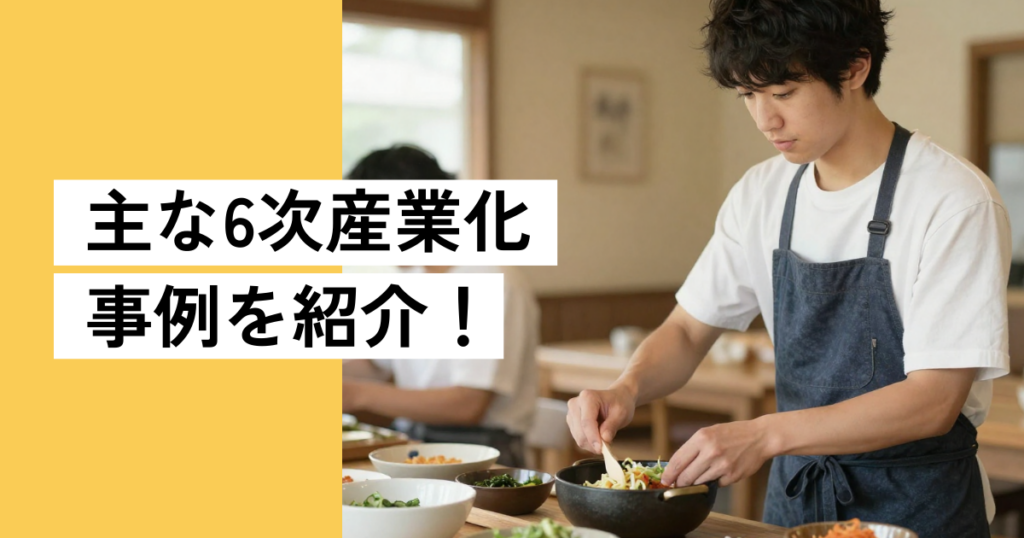 主な6次産業化事例を紹介！